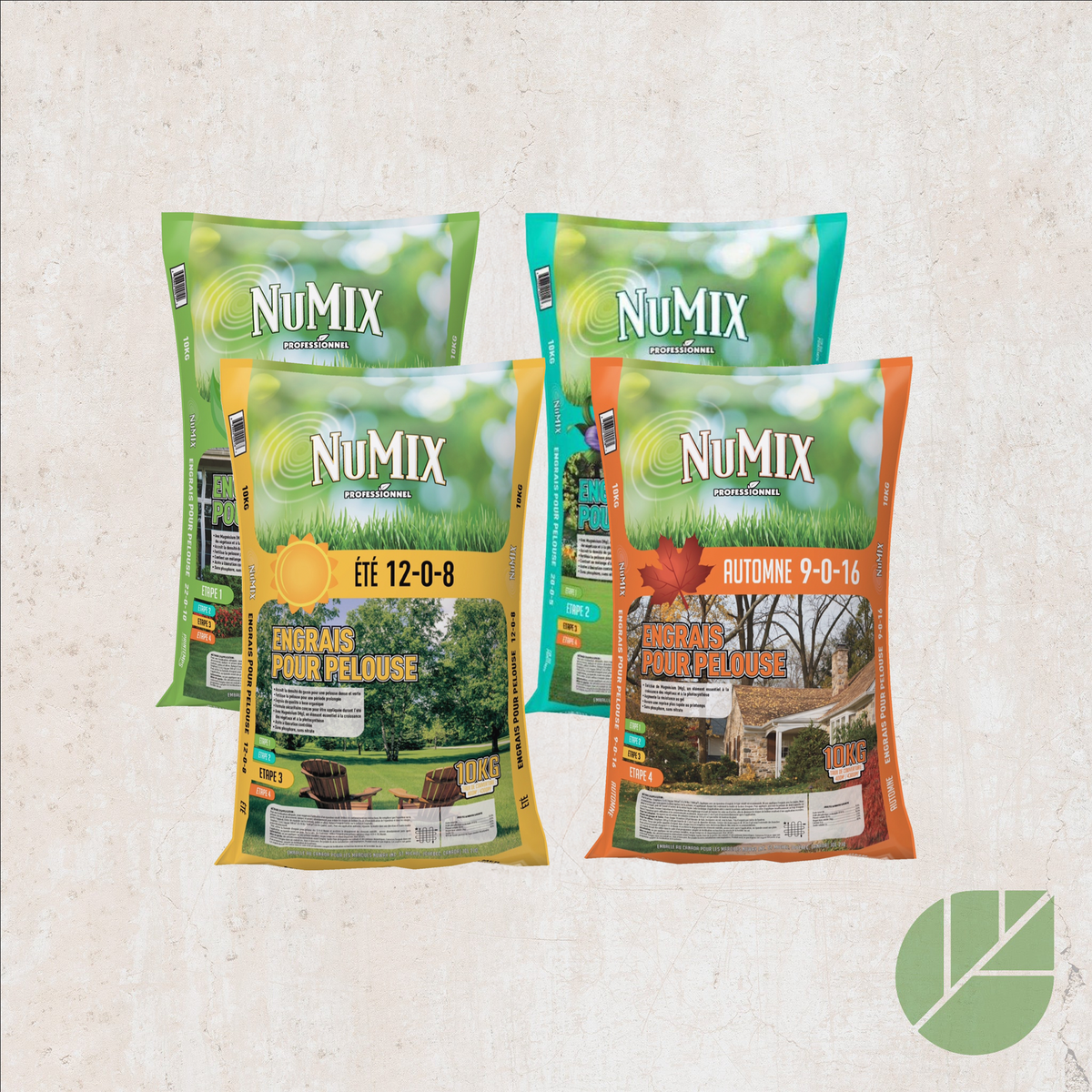 Numix Lawn Fertilizer Program – 4 Seasonal Steps
