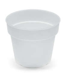 Pot transparent en plastique Properplast pour orchidée