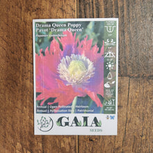  Poppy 'Drama Queen' organic