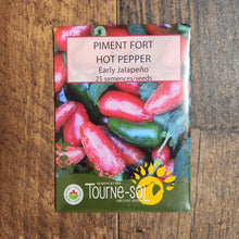 Organic 'Early Jalapeño' hot pepper