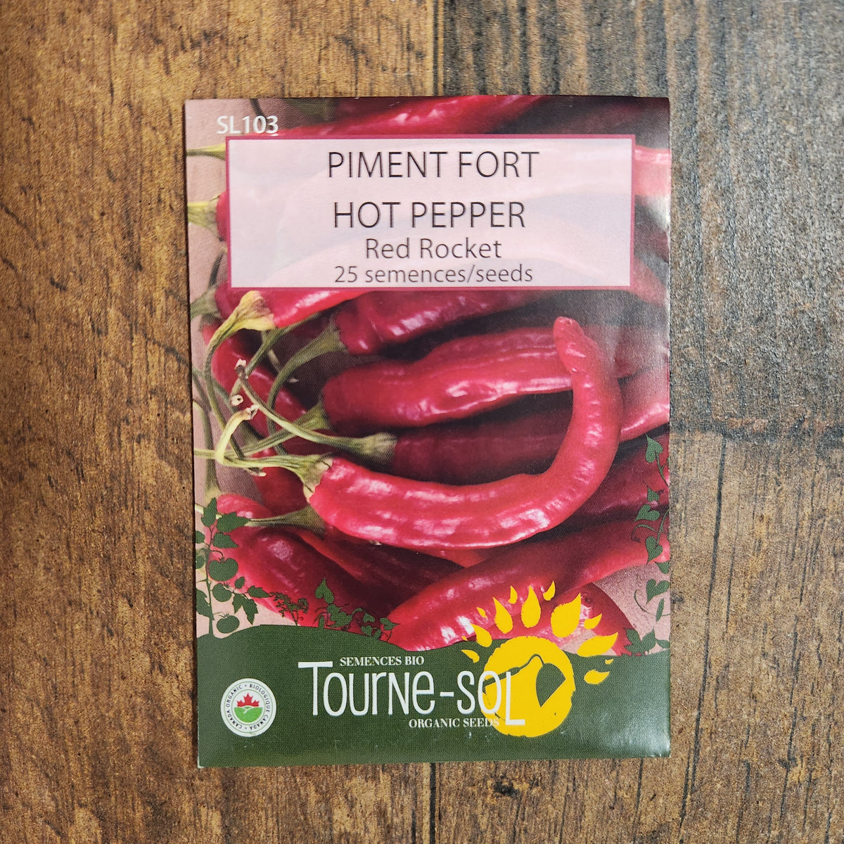Piment fort ‘Red Rocket’ (Capsicum annuum)