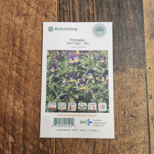 Pensée Sauvage bio