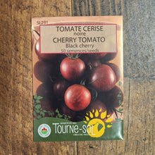 Tomate cerise noire (<em>Solanum lycopersicum</em>)