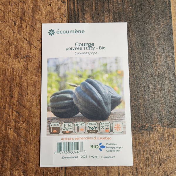 Courge poivrée 'Tuffy' bio