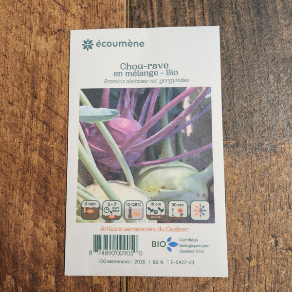 Organic Kohlrabi Mix