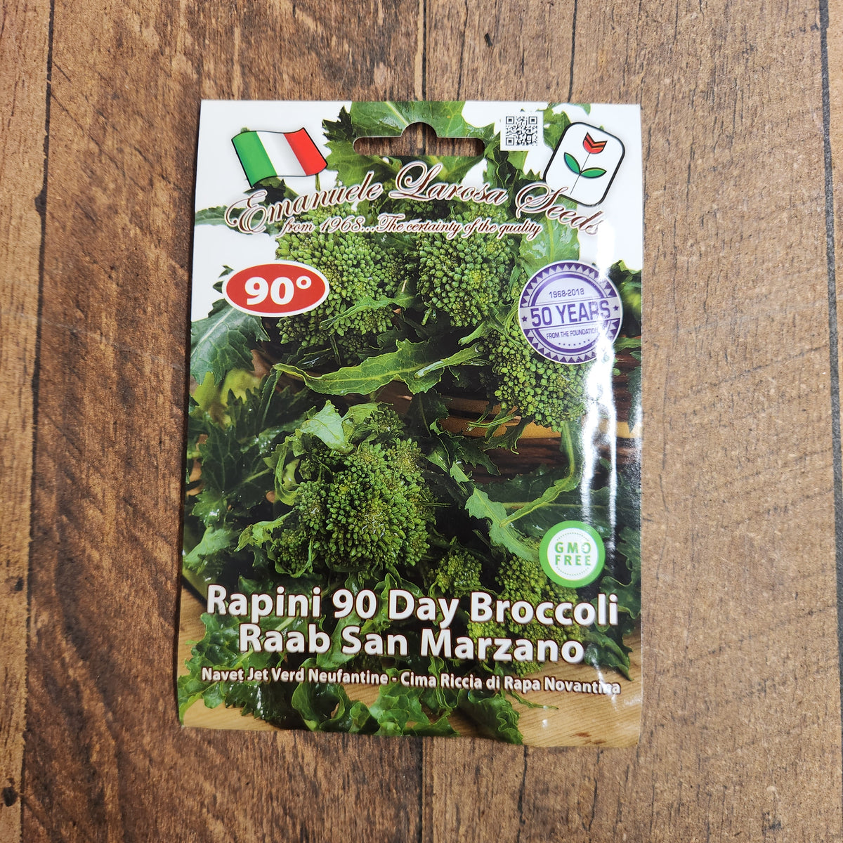Semences Rapini 'Riccia di San Marzano Novantina' (Brassica rapa)