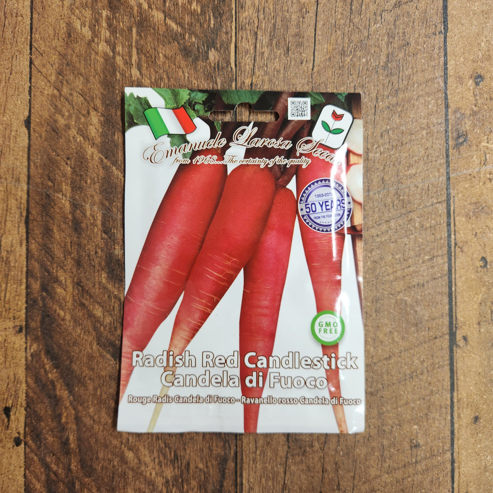Red Candlestick Radish 'Candela di Fuoco'