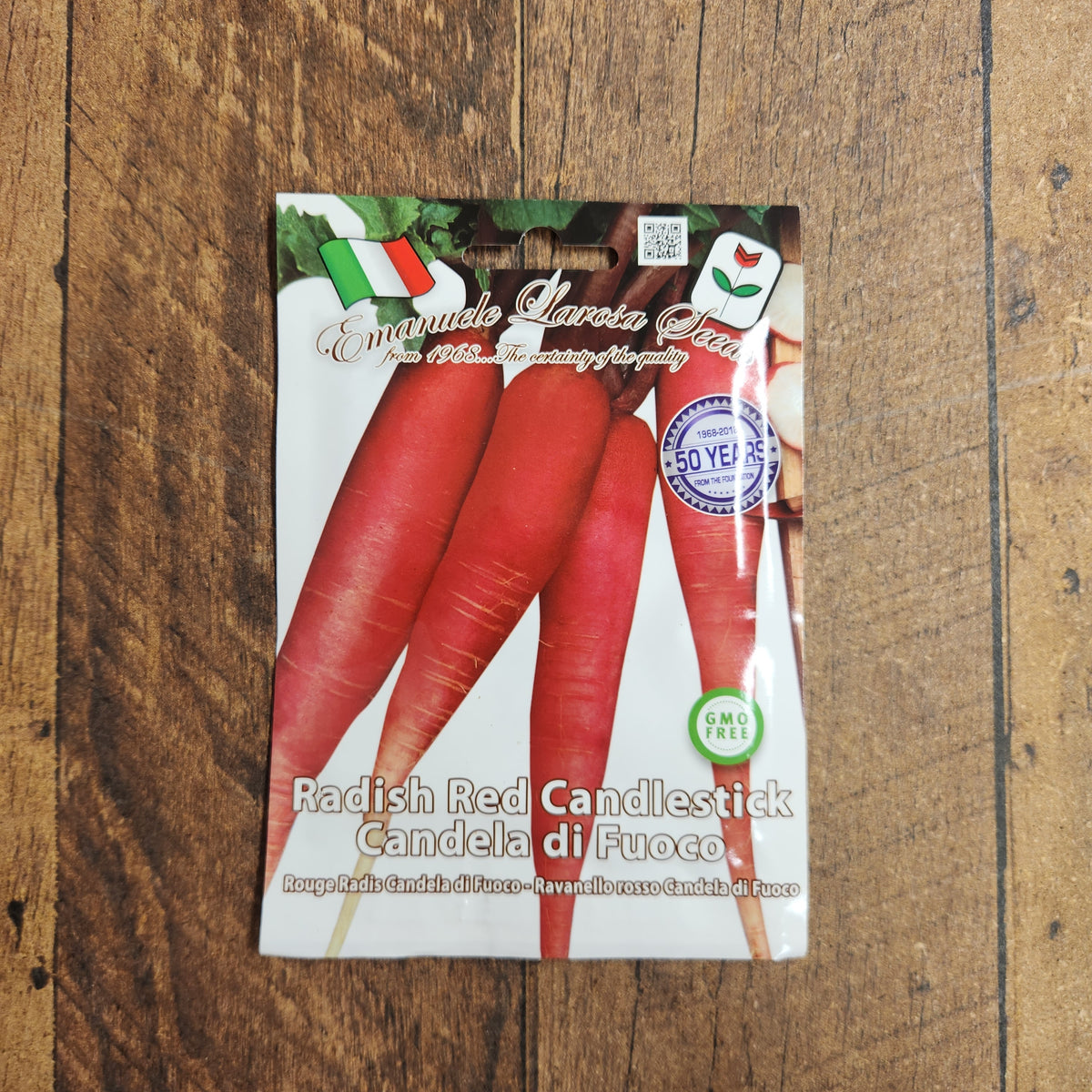 Red Candlestick Radish 'Candela di Fuoco'