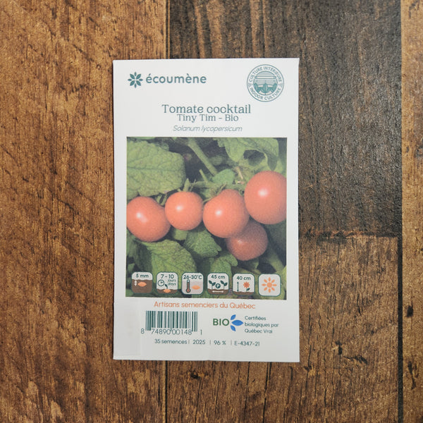 Organic 'Tiny Tim' Cocktail Tomato