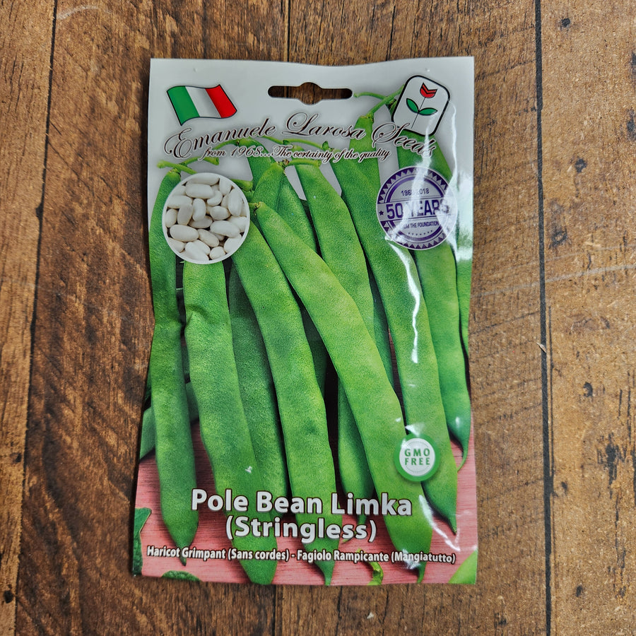 Haricot grimpant plat 'Limka'