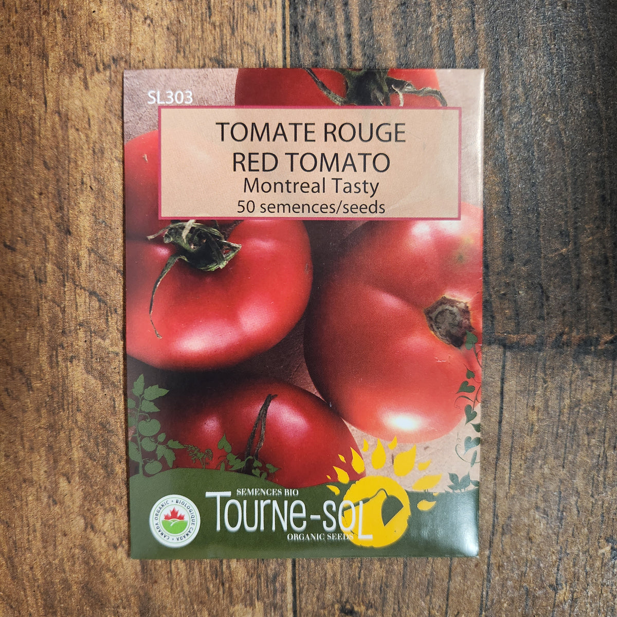 Tomate rouge ‘Montreal Tasty’ (<em>Solanum lycopersicum</em>)