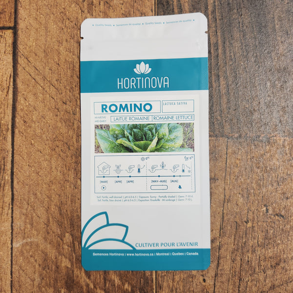 Romaine Green Lettuce 'Romino'