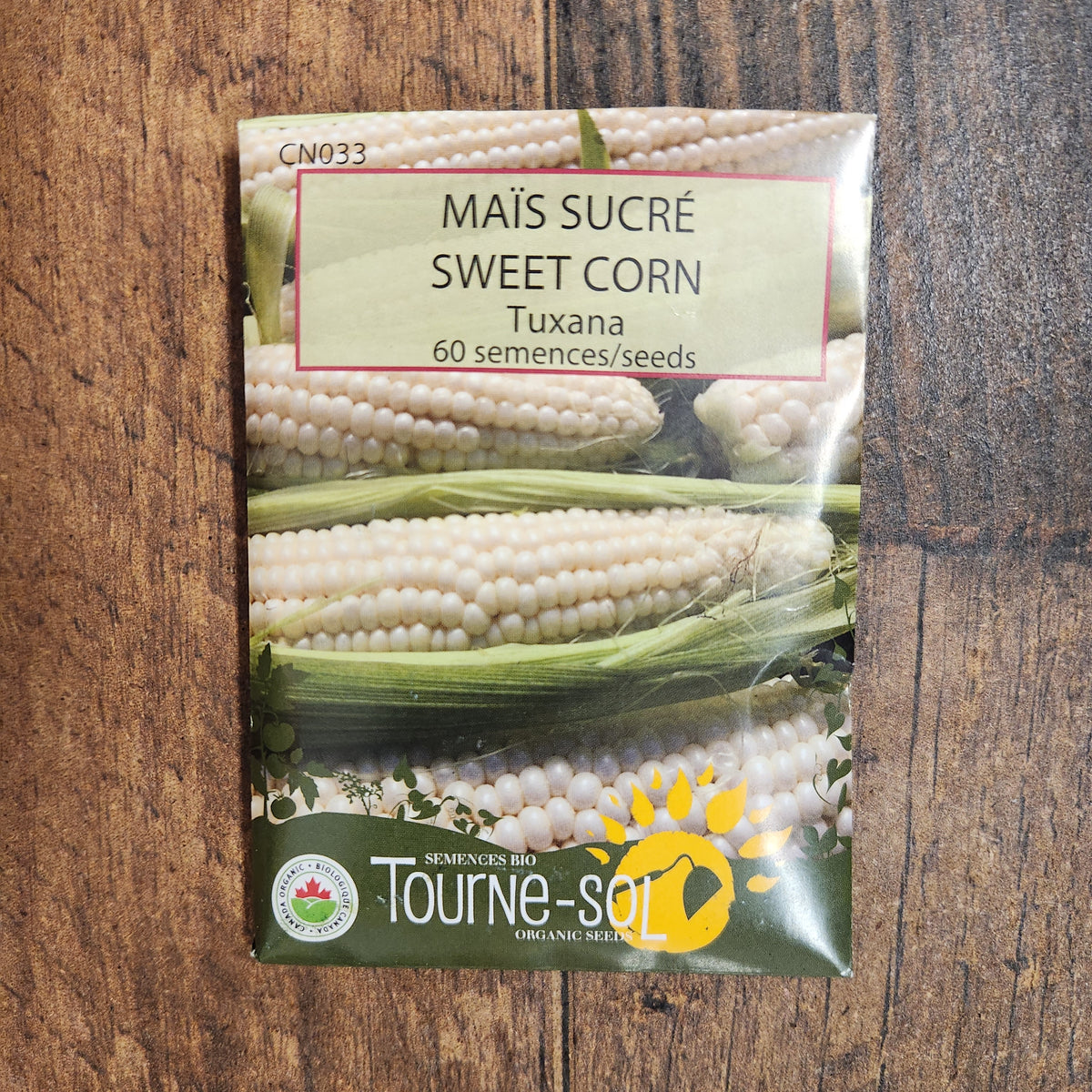 Sweet corn ‘Tuxana’ (Zea mays)