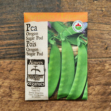 Organic 'Oregon Sugar Pod' Peas 
