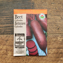 Organic 'Cylindra' Beetroot