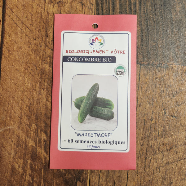 Organic 'Marketmore' Cucumber