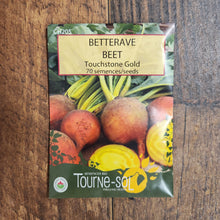 Organic 'Touchstone Gold' beetroot