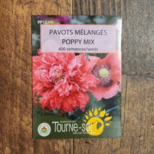 Organic poppy seed mix