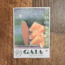 Watermelon yellow 'Moon & Stars’ organic