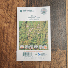 Organic wild thyme
