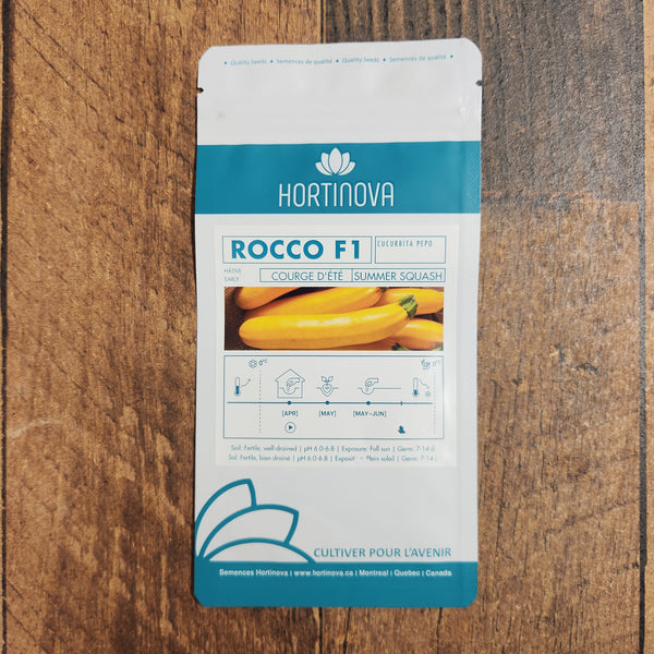 Yellow zucchini 'Rocco F1'