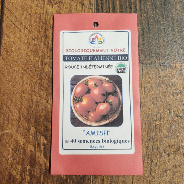 Organic Italian Tomato 'Amish VF'