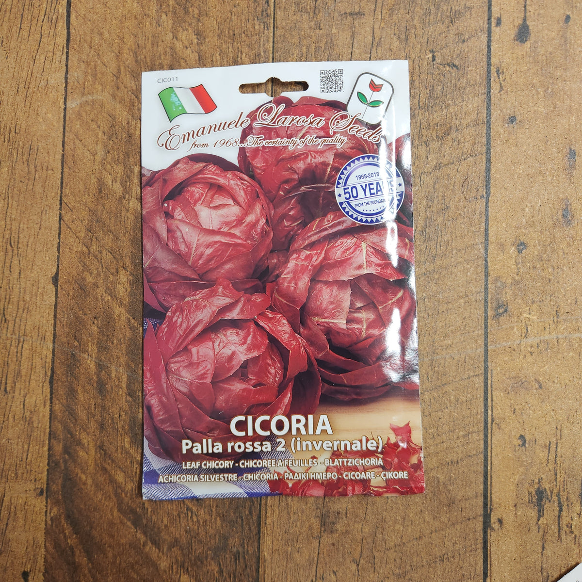 Radicchio 'Palla Rossa n°2' invernale