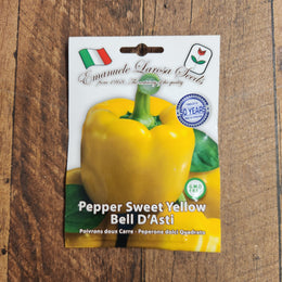 Poivron jaune 'Bell D'Asti'
