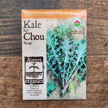 Organic red kale