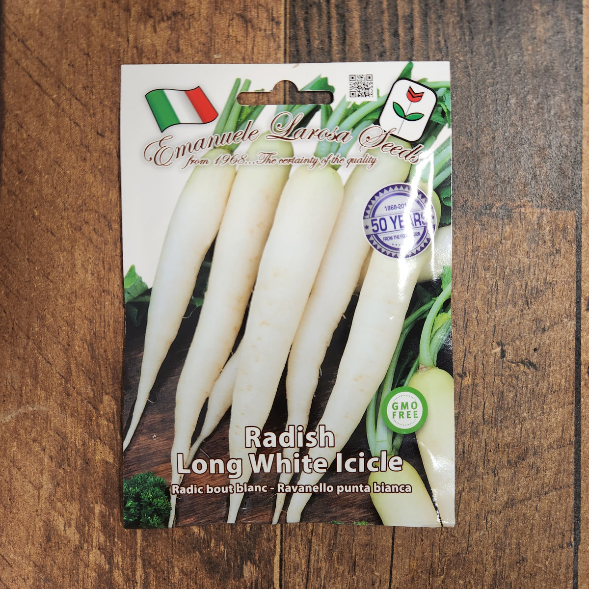 Radish 'long white icicle'