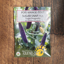 Organic 'Sugar Magnolia' snow peas