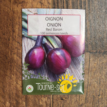 Organic 'Red Baron' red onion