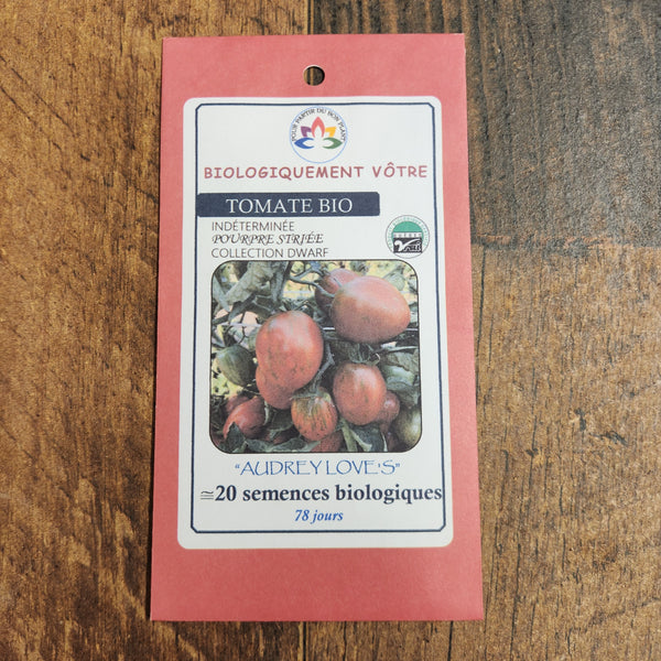Tomato 'Audrey Love's' Italian purple