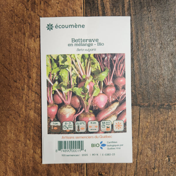 Organic mixed beetroot