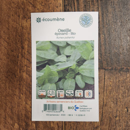 Organic Sorrel Spinach