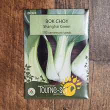 Organic Chinese vegetable 'Bok Choy Shanghai'