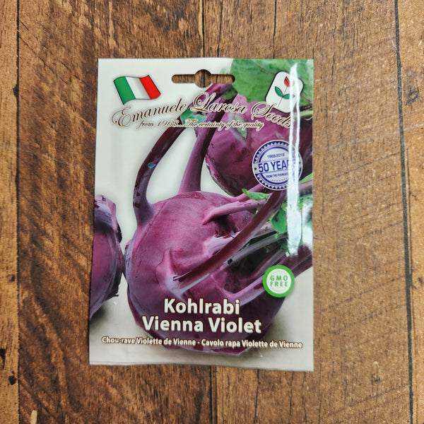 Kohlrabi 'Violette de Vienne'