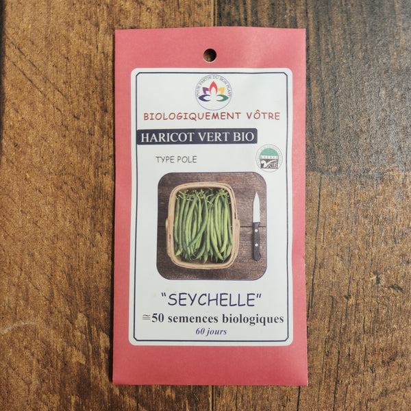 Organic 'Seychelles' green bean