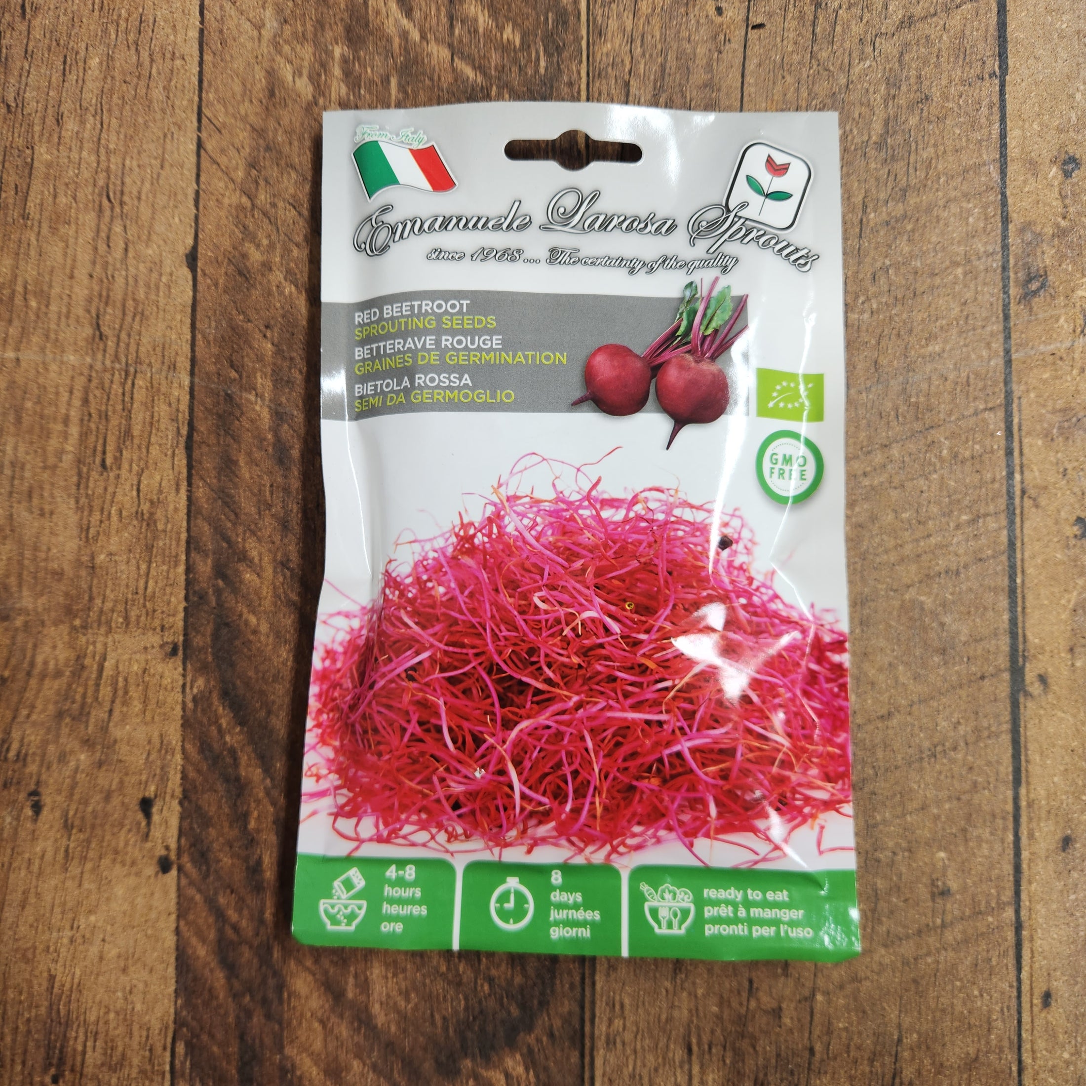Red beet sprout