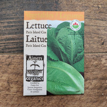 Organic 'Paris Island Cos' Lettuce