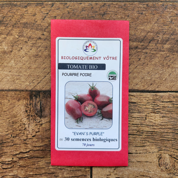 Tomate 'Evan's Purple' bio