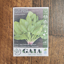 Spinach 'Verdil' organic