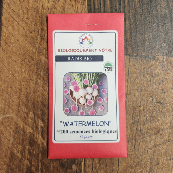 Organic 'Watermelon' Radish