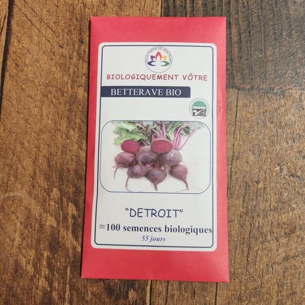 Organic 'Detroit' Beetroot