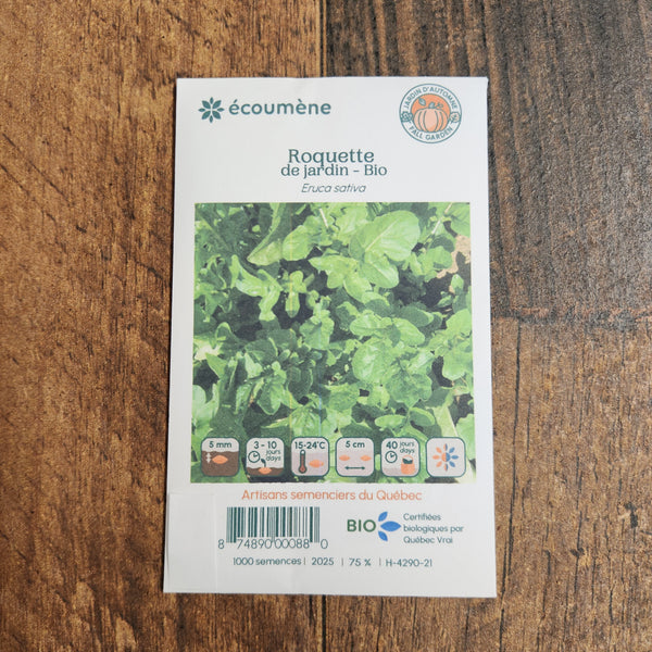 Roquette de Jardin bio