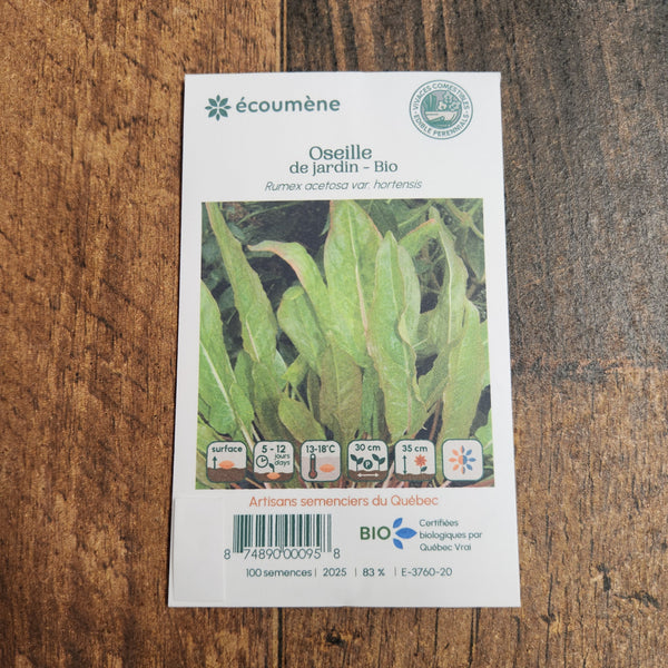 Organic Garden Sorrel