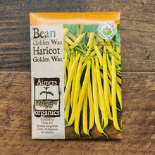 Organic 'Golden Wax' dwarf beans