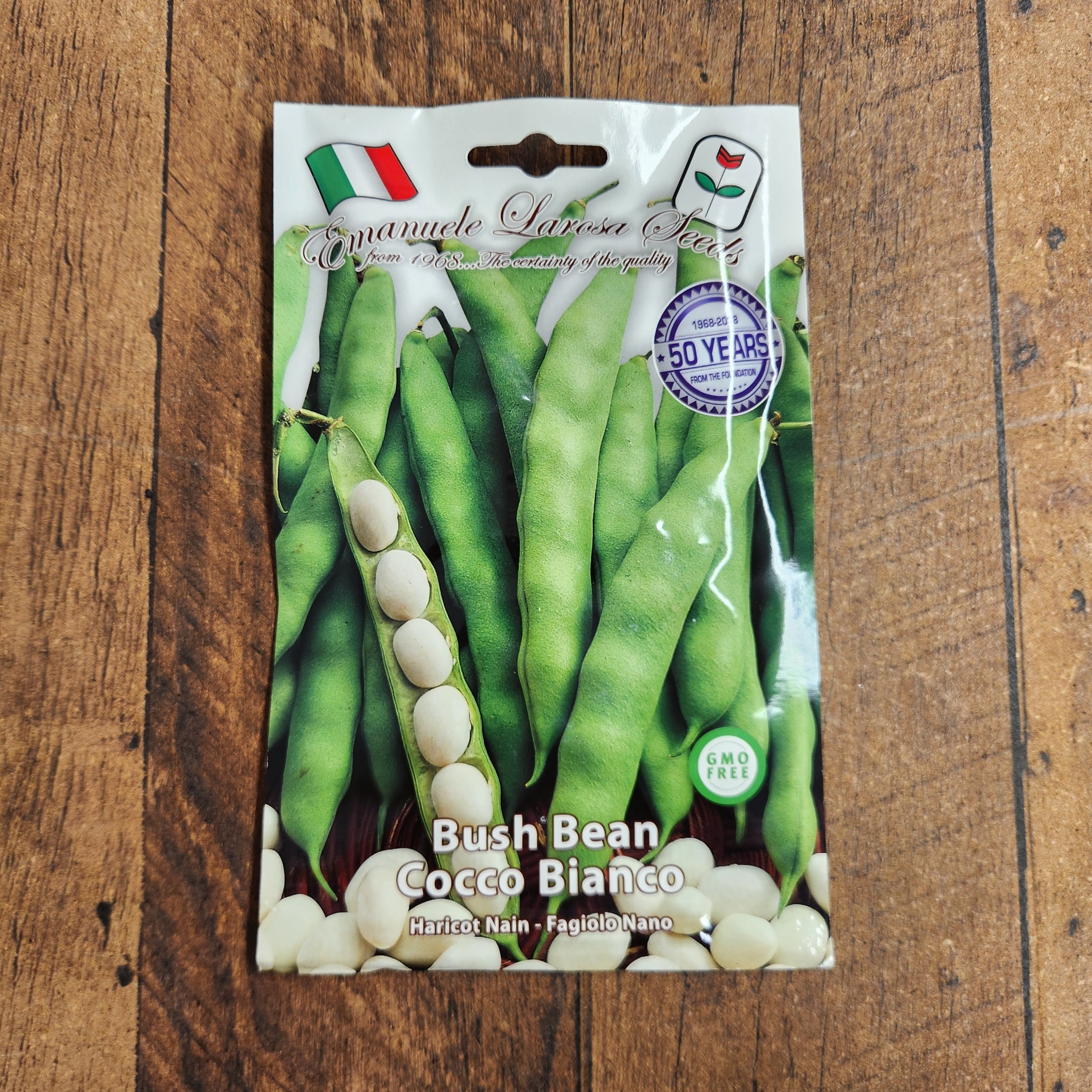 Bush bean 'Cocco Bianco'