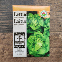 Organic 'Tom Thumb' Lettuce