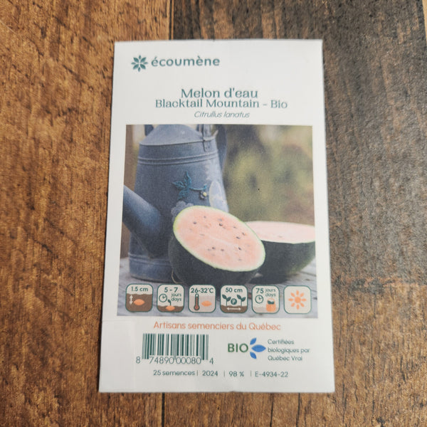 Organic 'Blacktail Mountain' Melon